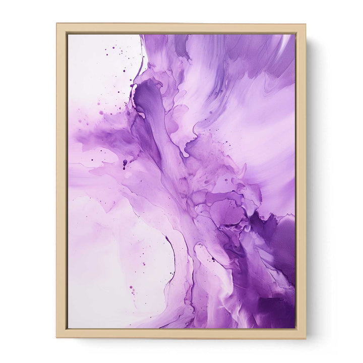 Abstract Purple Painting