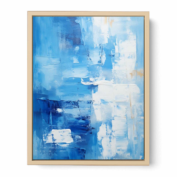 Abstract Painting Blue