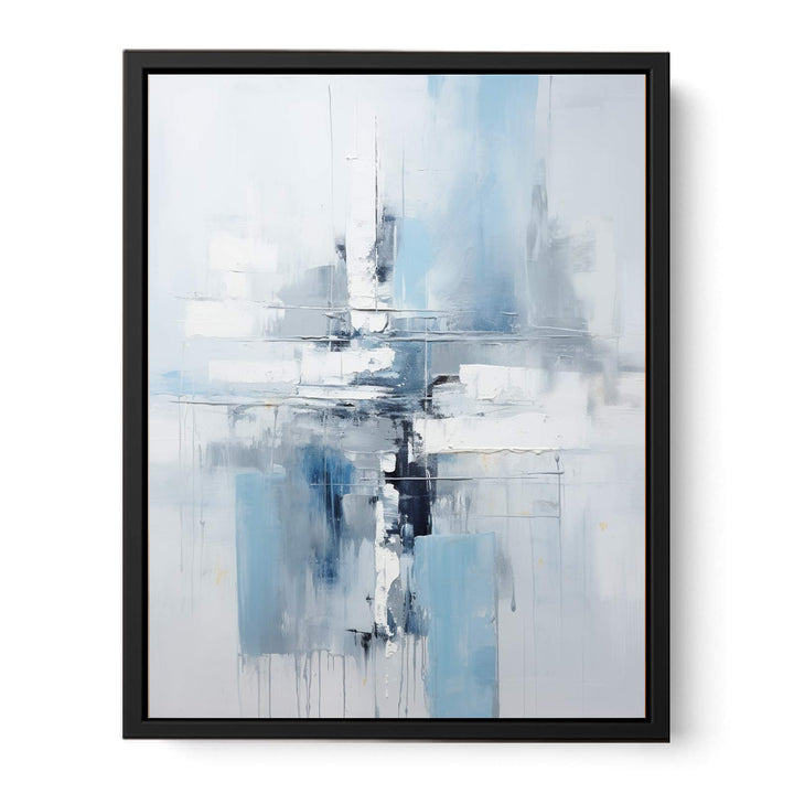 Abstract Painting  Blue Grey