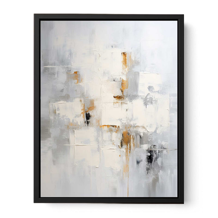 White Knife Art Abstract Painting