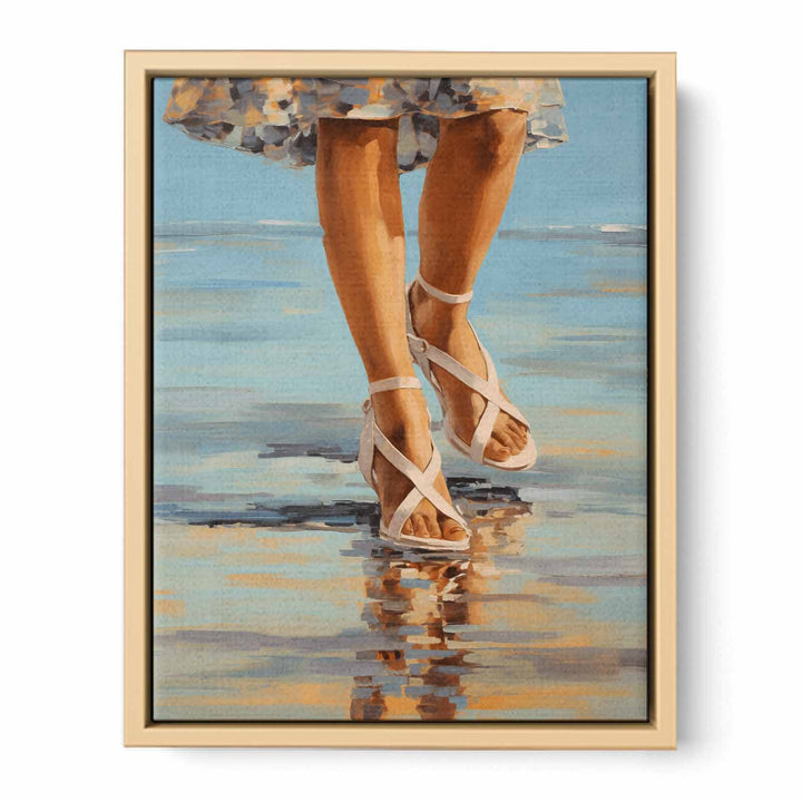 Sandels Modern Painting  Framed Print