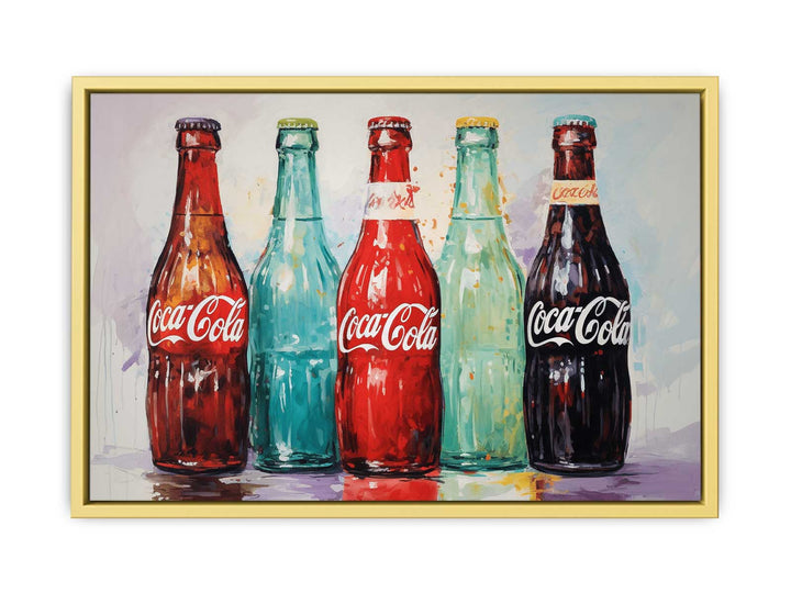 Coldrink Modern Art Painting   Poster