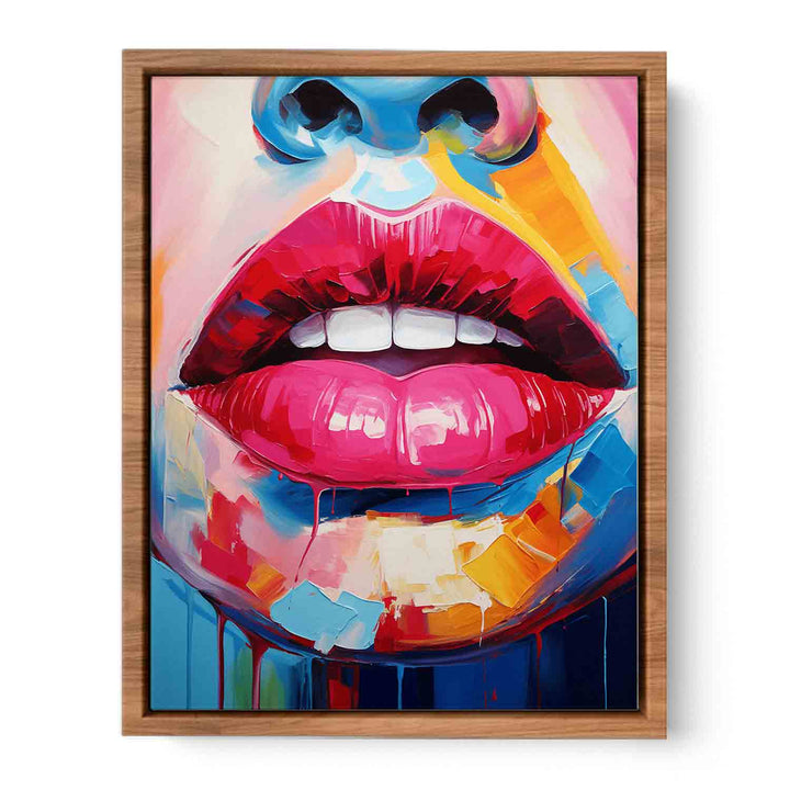 Lips Modern Art  Painting  