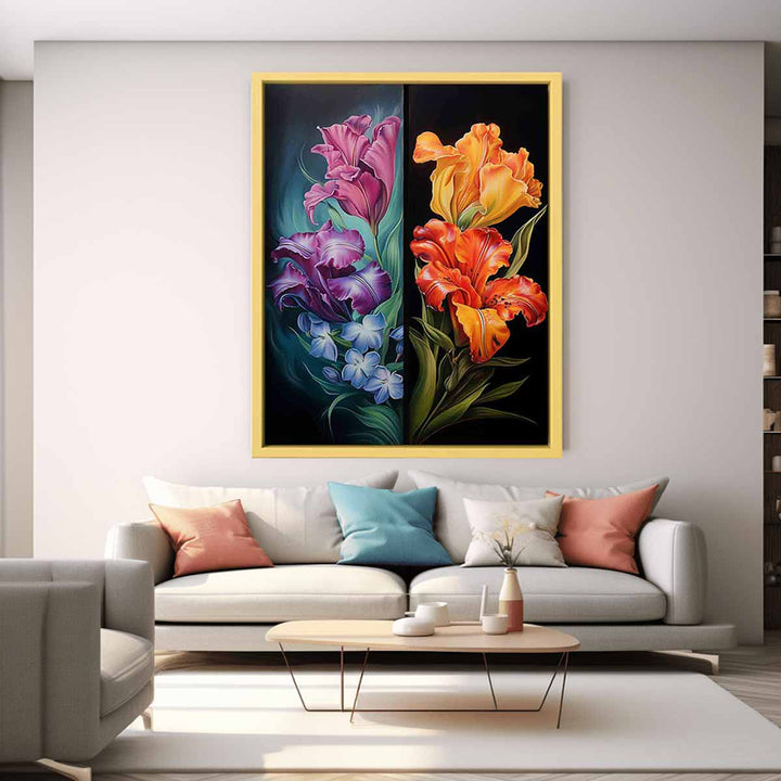 Flower Two Art Painting  