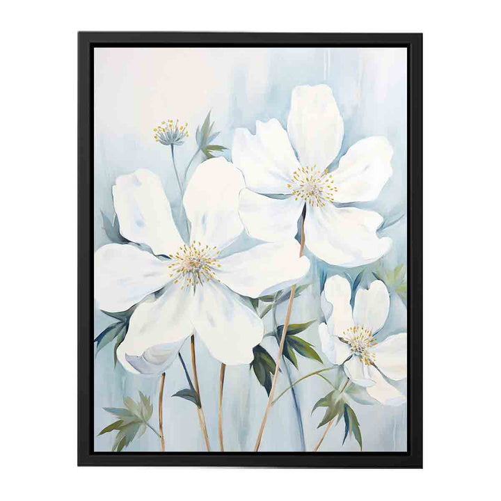 White Flower Painting  