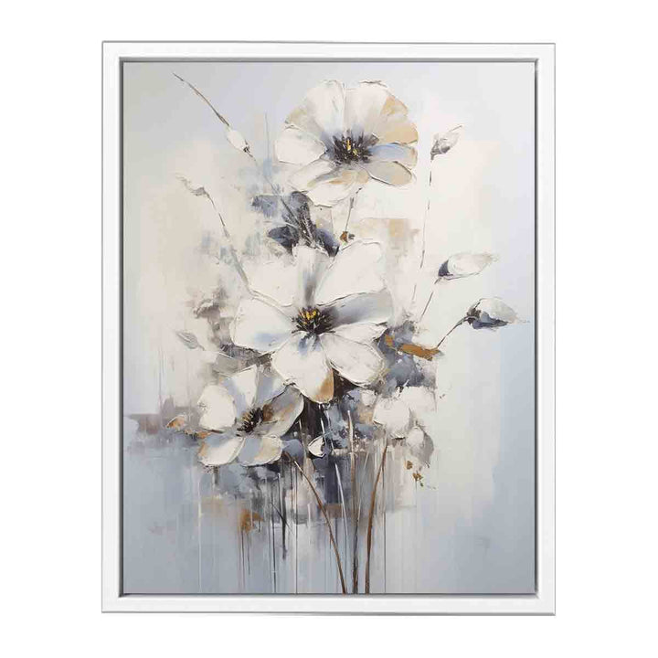 Flower Grey Painting