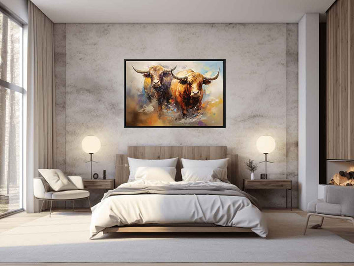 Buffalo Art Painting