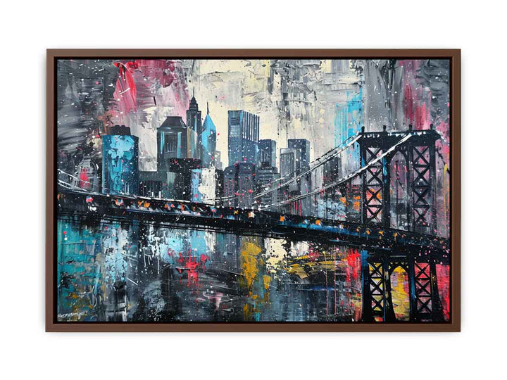 New York City Bridge Painting