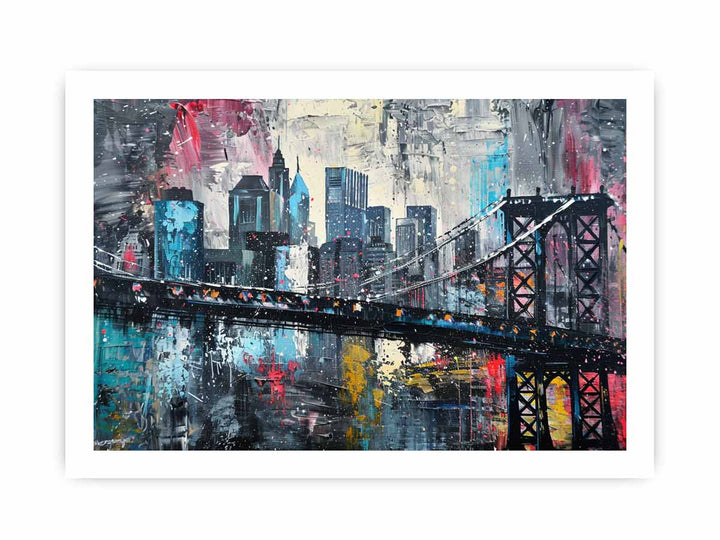 New York City Bridge Painting