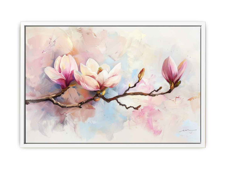 Magnolia Flower Painting