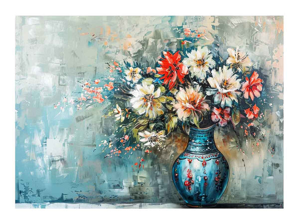 Flower in vase  Painting