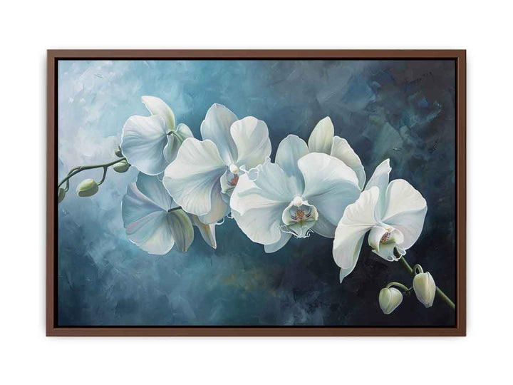 White Orchid  Painting
