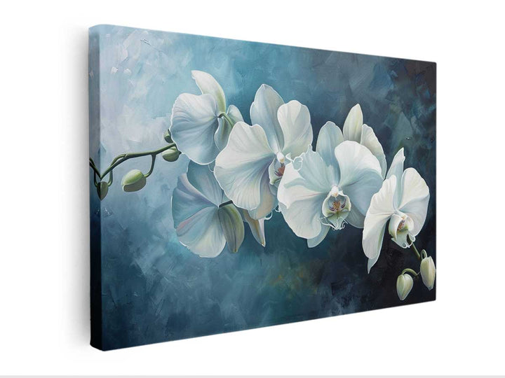 White Orchid  Painting