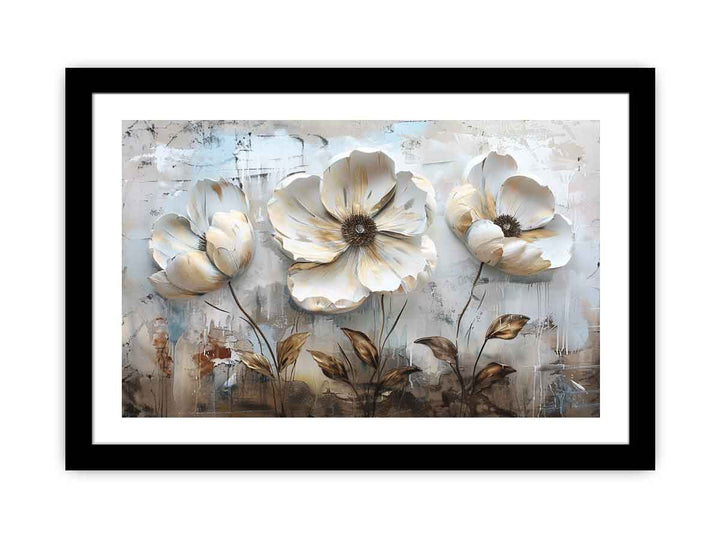 Heavy Texture Flower Knife Painting