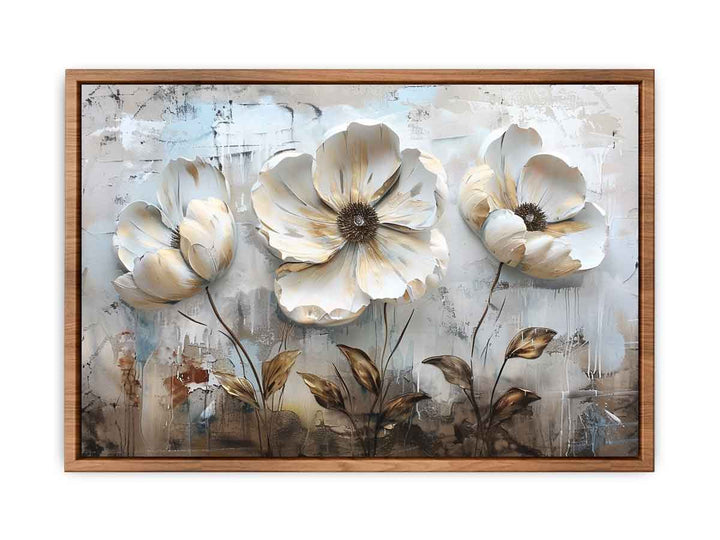Heavy Texture Flower Knife Painting