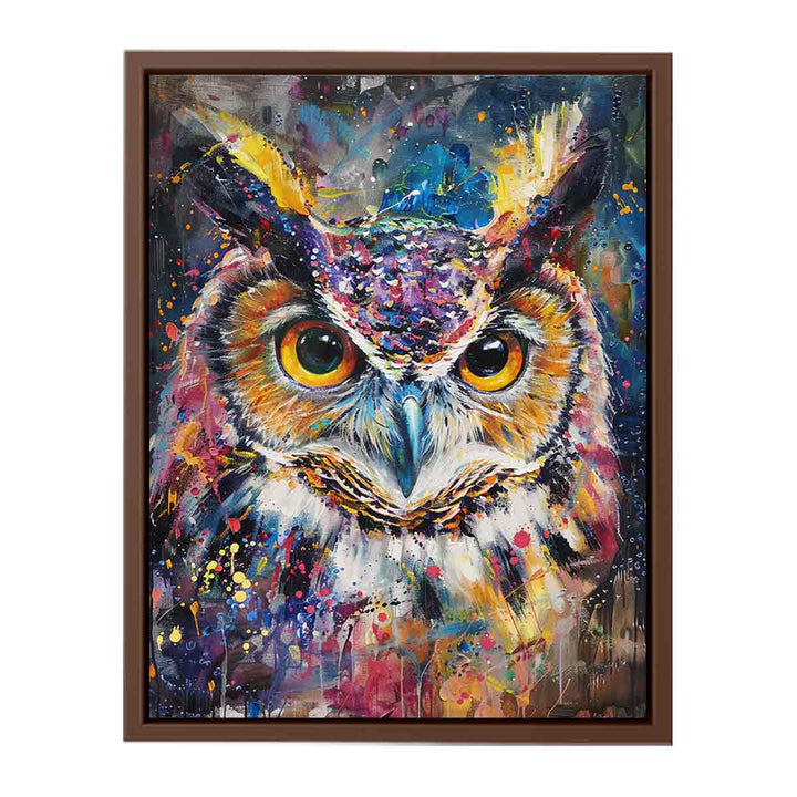 Owl Canvas Painting