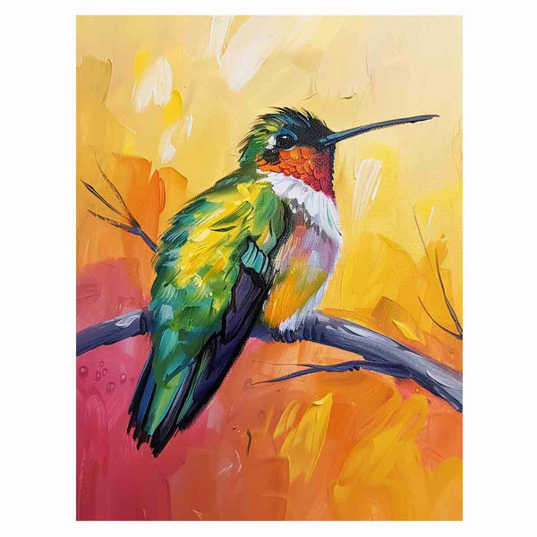 Humming Bird Painting