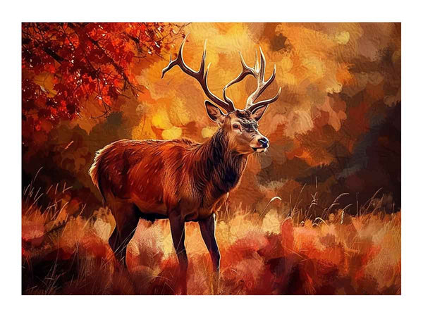 Deer  Painting
