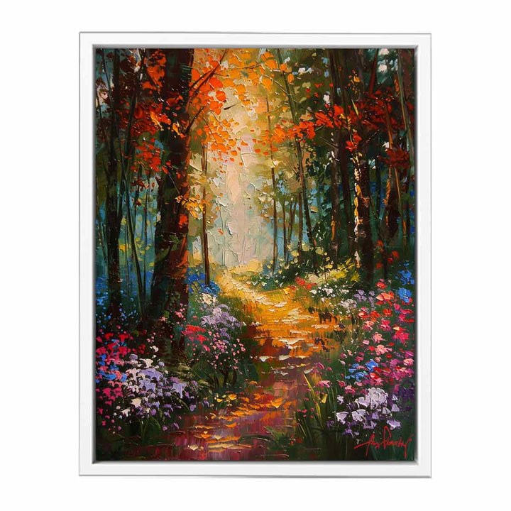 Fine Art  Forest Painting