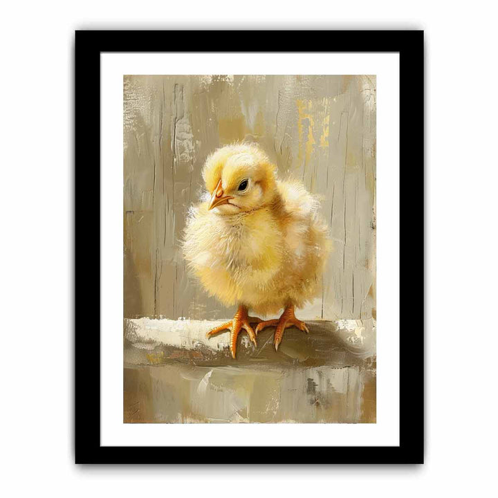 Baby Chicken Art Painting