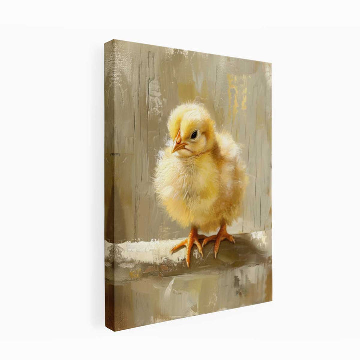 Baby Chicken Art Painting