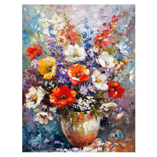 Flowers Knife Painting
