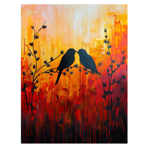 Love Birds  Painting