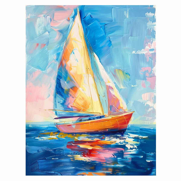 Sailing Boat  Painting