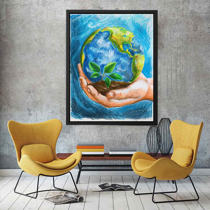 Save Earth Painting