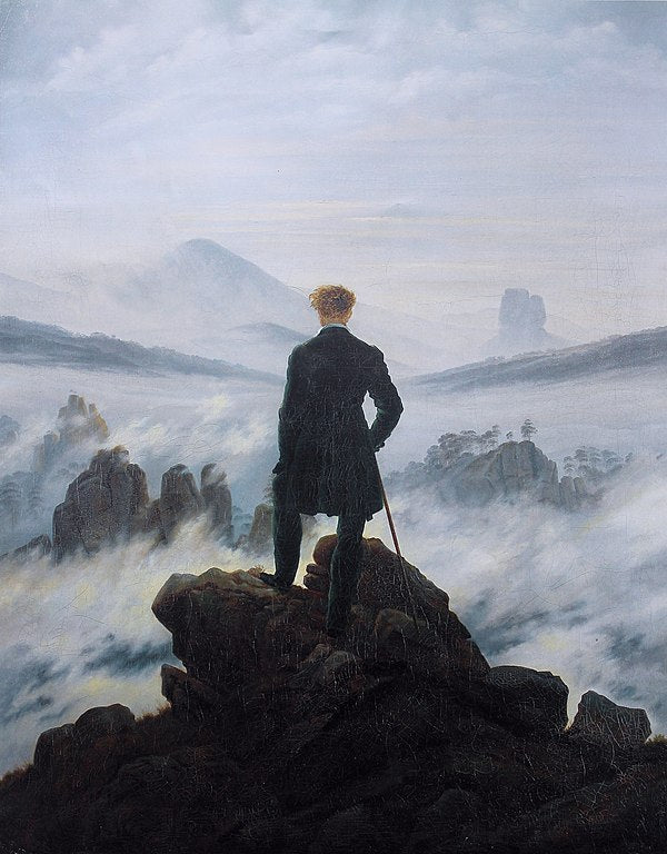 The Wanderer above the Mists 1817-18 