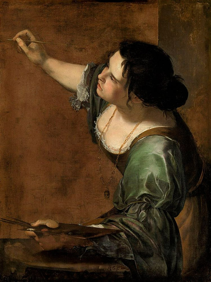 Artemisia Gentileschi Self Portrait 