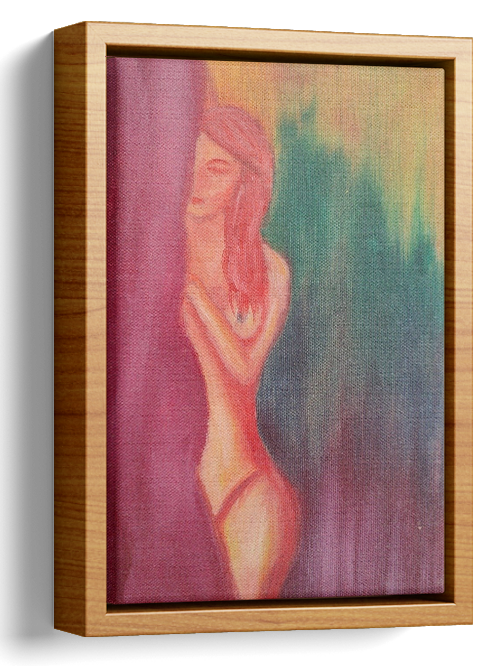 Nude and Shy Oil Painting 