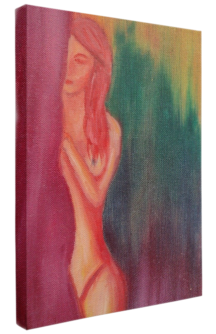 Nude and Shy Oil Painting 