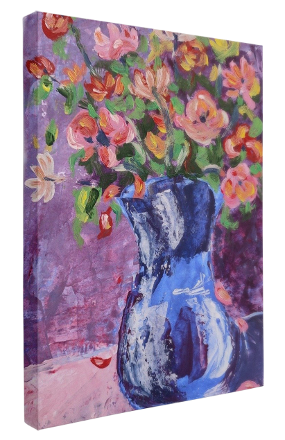 Flower Vase  Oil Painting 