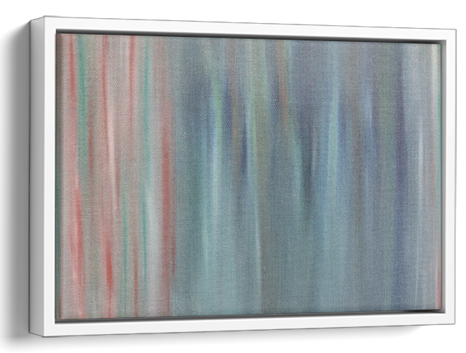 Abstract Rain Oil Painting 