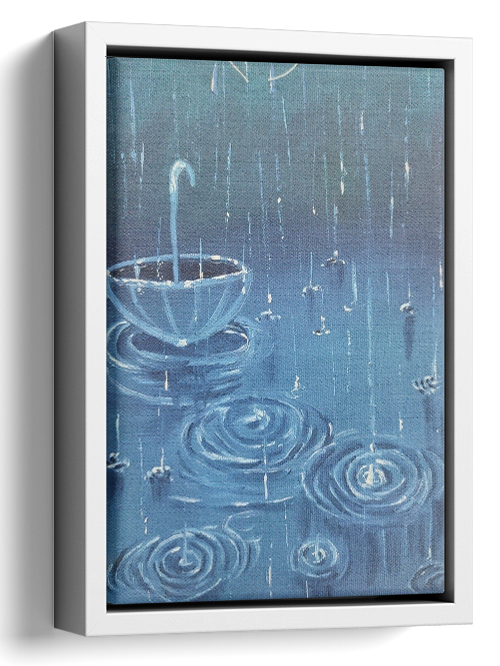 Mystry Rain Oil Painting 