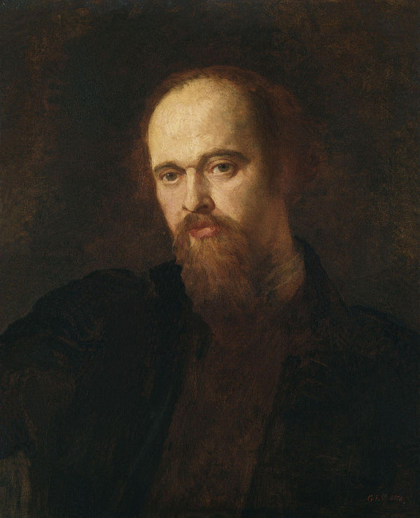 Dante Gabriel Rossetti Self Portrait 