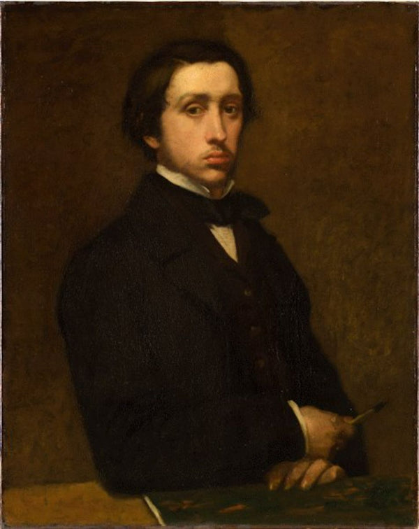 Edgar Degas Self Portrait 