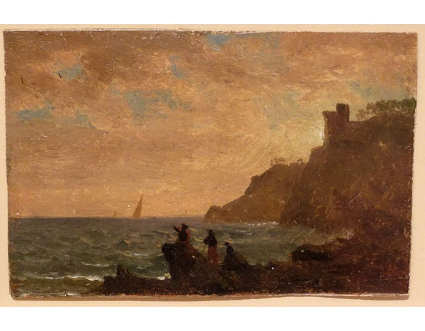 Figures Along The Coast Of Italy