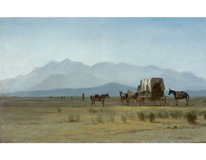 Surveyor's Wagon in the Rockies