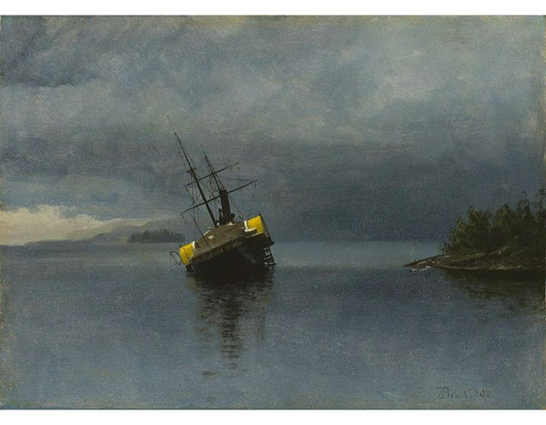 Wreck Of The Ancon In Loring Bay Alaska
