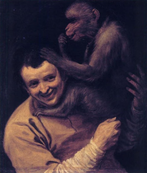 Man with Monkey, 1590-91 