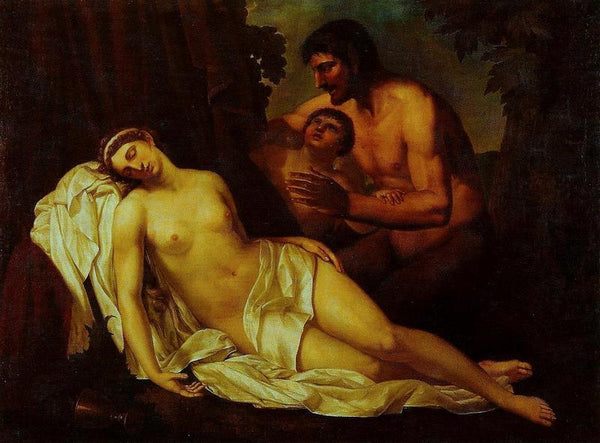 Venus inebriated by a Satyr (La Nuda) 