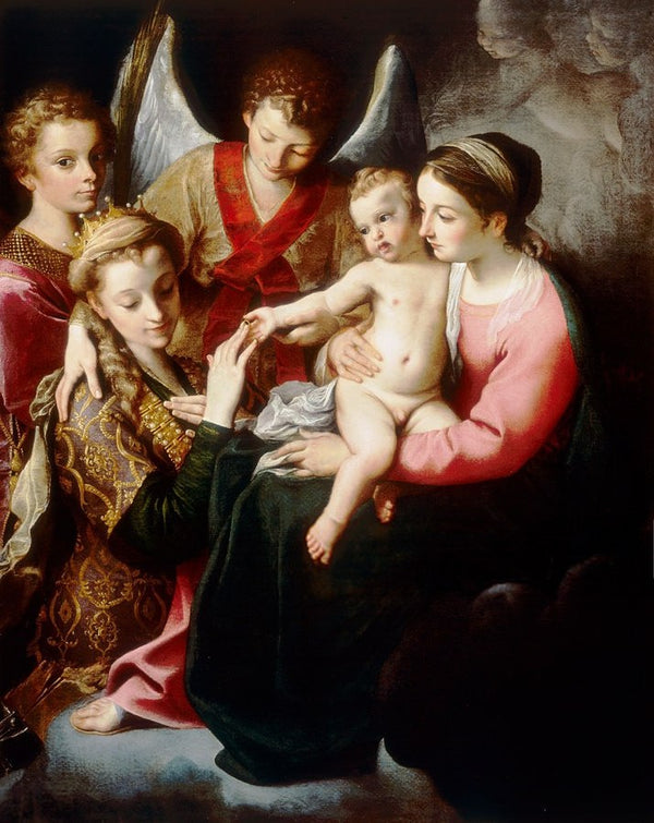 The Mystic Marriage of St Catherine 1585-87 