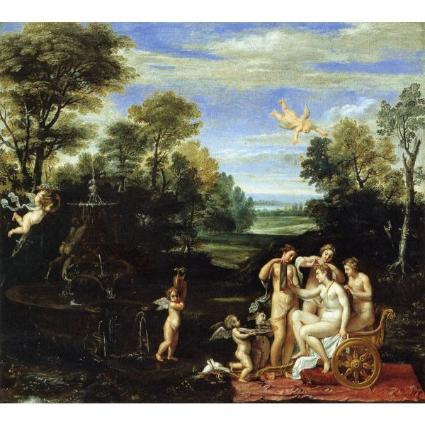 Landscape with the Toilet of Venus 