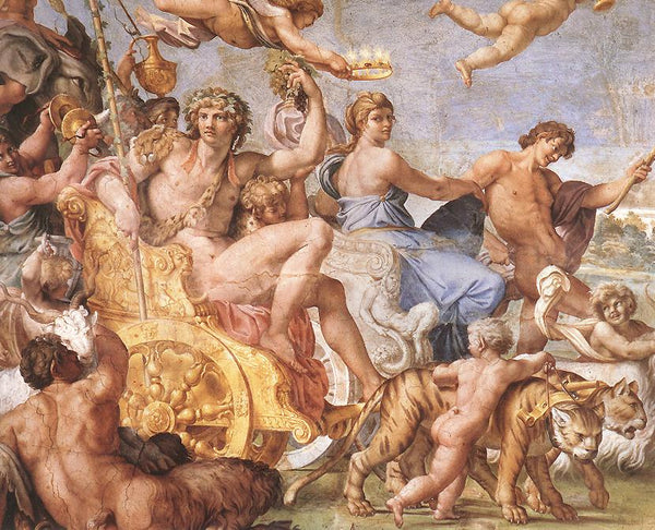 Triumph of Bacchus and Ariadne (detail) 2 