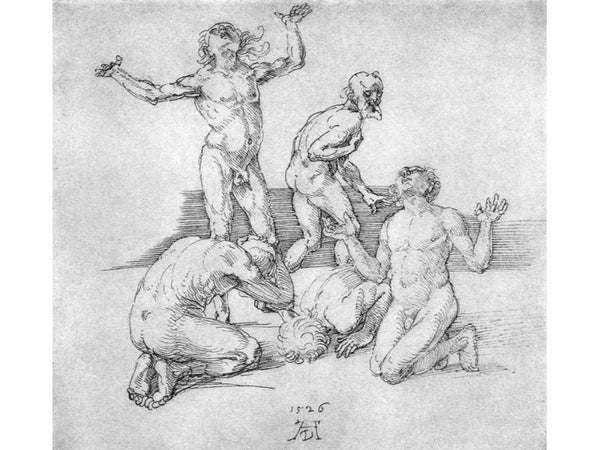 Five Male Nudes