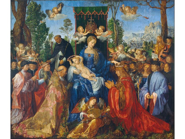 The Altarpiece of the Rose Garlands