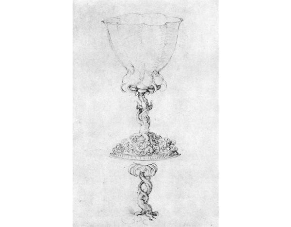 Design For A Goblet With A Variant Of The Base