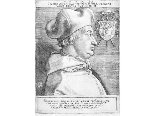 Cardinal Albrecht Of Brandenburg (or The Great Cardinal)